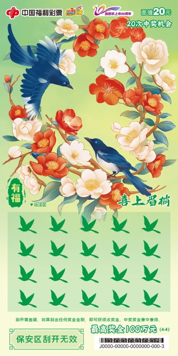 20元-有福-票面4-无水印